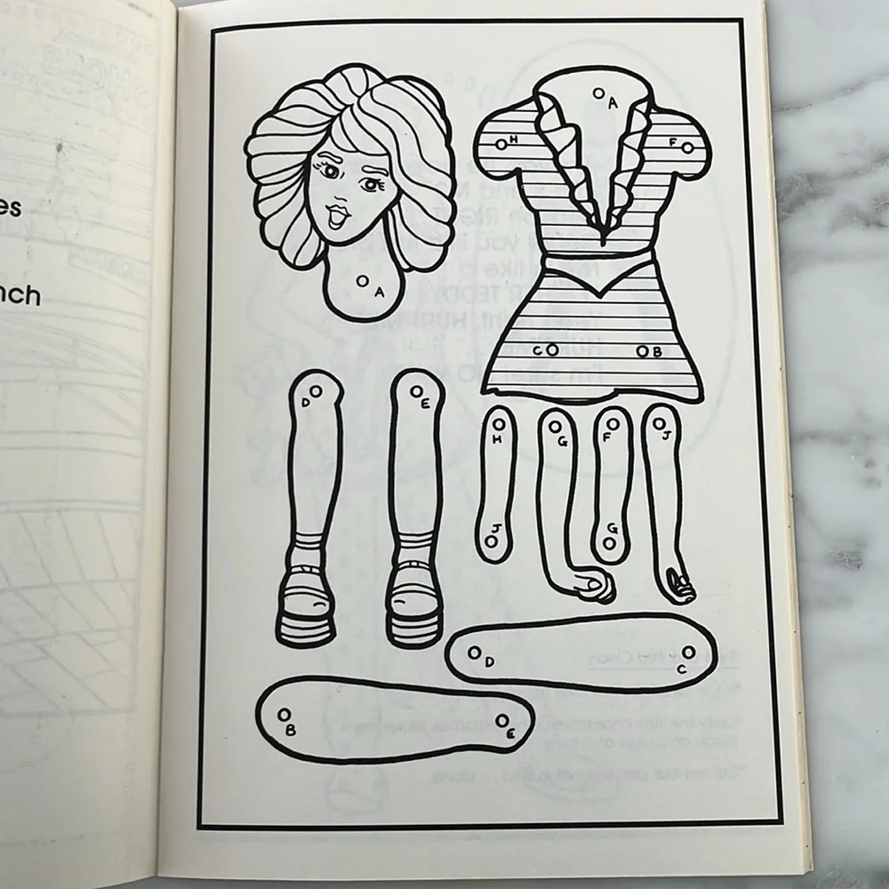 Totally tubular! Official VALLEY GIRL coloring book - Picture 6 of 7